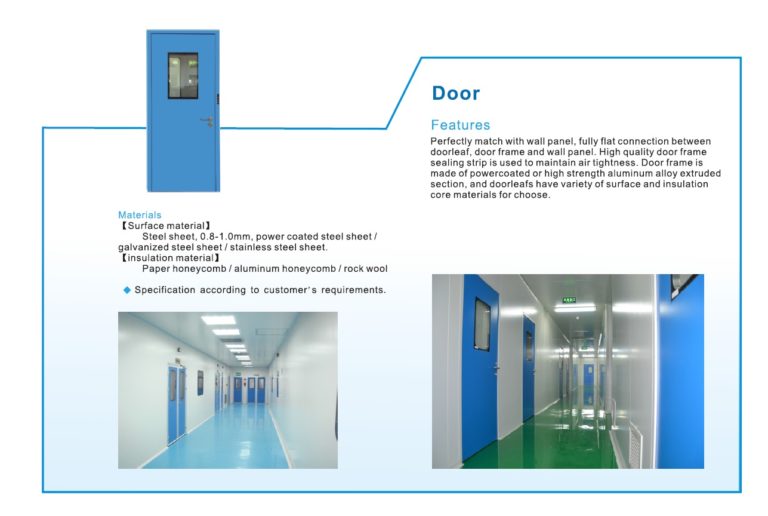 cleanroom doors